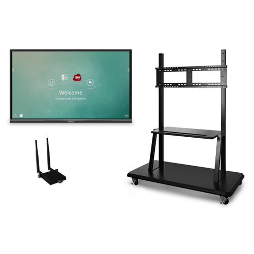 Viewsonic IFP5550-E2 interactive whiteboard 139.7 cm (55") 3840 x 2160 pixels Touchscreen Black