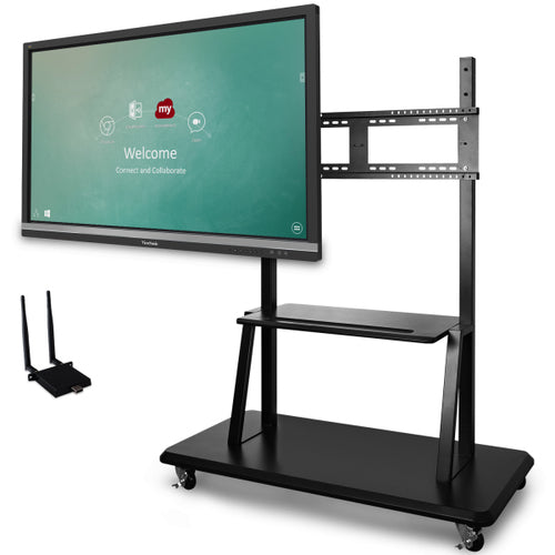 Viewsonic IFP6550-E2 interactive whiteboard 165.1 cm (65") 3840 x 2160 pixels Touchscreen Black