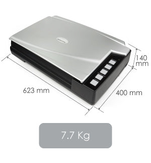 Plustek OpticBook A300 Plus 300 x 600 DPI A3