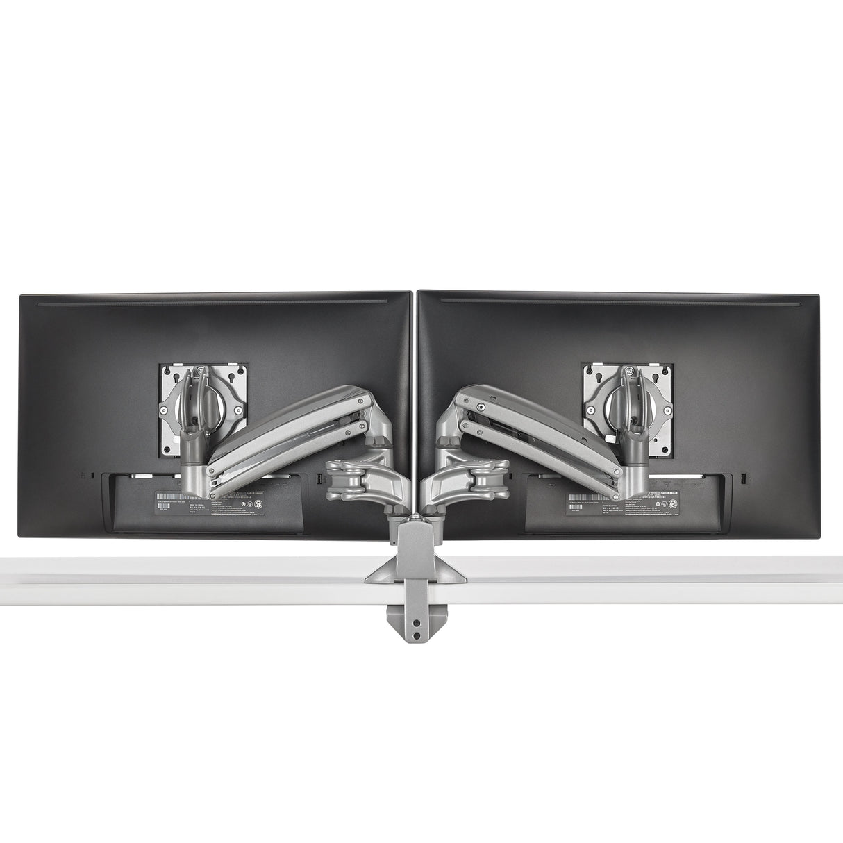 Chief KX Low-Profile Dual Monitor Arms, Desk Mount, Black