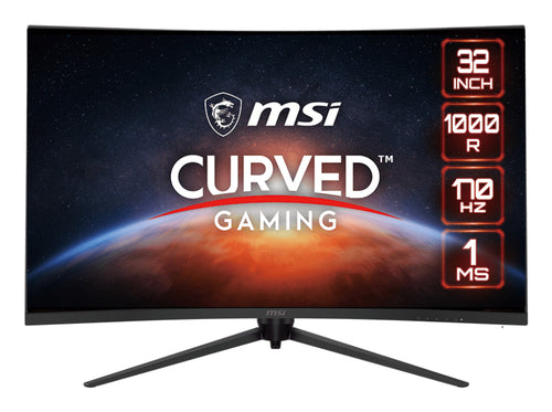 MSI G321CQP E2 computer monitor 80 cm (31.5") 2560 x 1440 pixels Wide Quad HD LCD Black