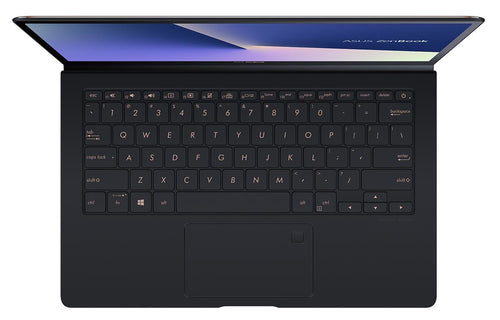 ASUS Zenbook S UX391FA-XH74T laptop Intel® Core™ i7 i7-8565U 33.8 cm (13.3") Touchscreen 4K Ultra HD 16 GB LPDDR3-SDRAM 512 GB SSD Wi-Fi 5 (802.11ac) Windows 10 Blue