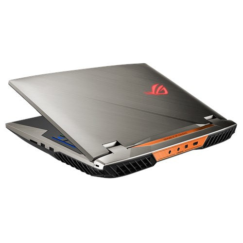 ASUS ROG G703GX-XS71 Intel® Core™ i7 i7-8750H Laptop 43.9 cm (17.3") Full HD 16 GB DDR4-SDRAM 1.51 TB Hybrid-HDD+SSD NVIDIA® GeForce RTX™ 2080 Wi-Fi 5 (802.11ac) Windows 10 Pro Black, Orange