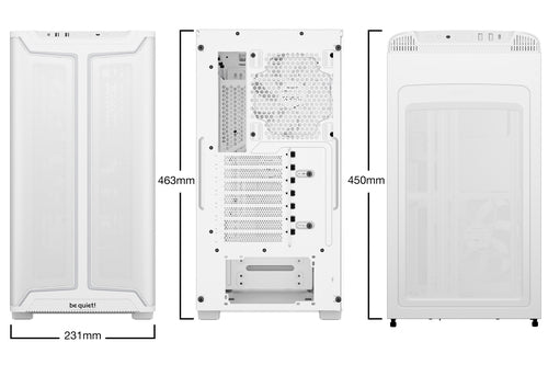 be quiet! Pure Base 501 DX White Midi Tower