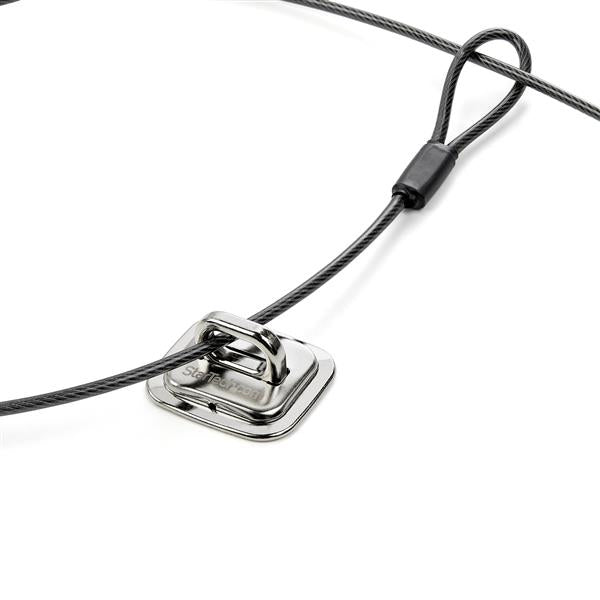 StarTech.com Laptop Cable Lock Anchor - Zinc Alloy - TAA