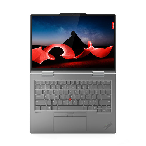 Lenovo ThinkPad X1 2-in-1 Gen 9 Intel Core Ultra 5 125U Hybrid (2-in-1) 35.6 cm (14") Touchscreen WUXGA 16 GB LPDDR5x-SDRAM 512 GB SSD Wi-Fi 6E (802.11ax) Windows 11 Pro Grey English