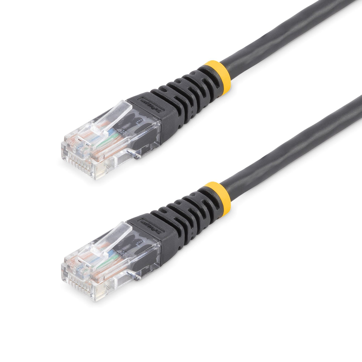 StarTech.com Cat5e Patch Cable with Molded RJ45 Connectors - 25 ft. - Black