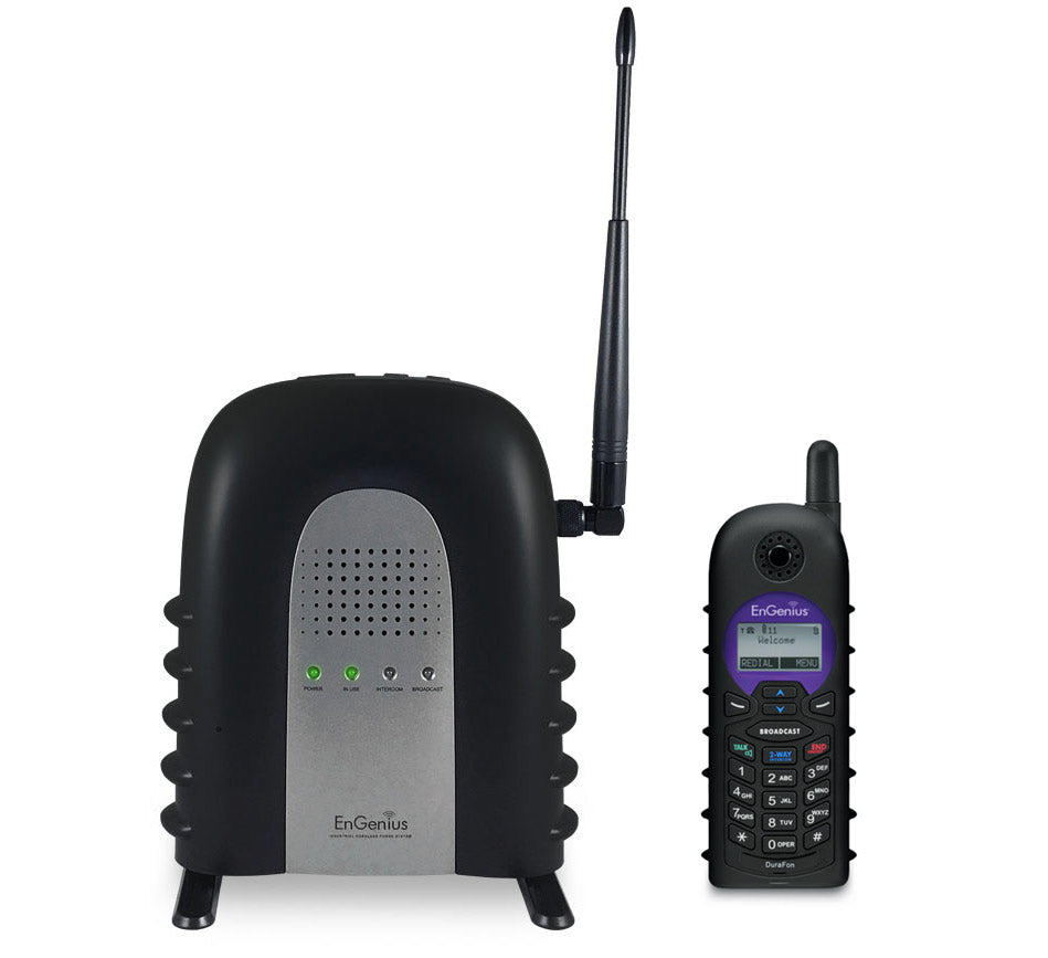 EnGenius SIP System DECT telephone Caller ID Black, Grey