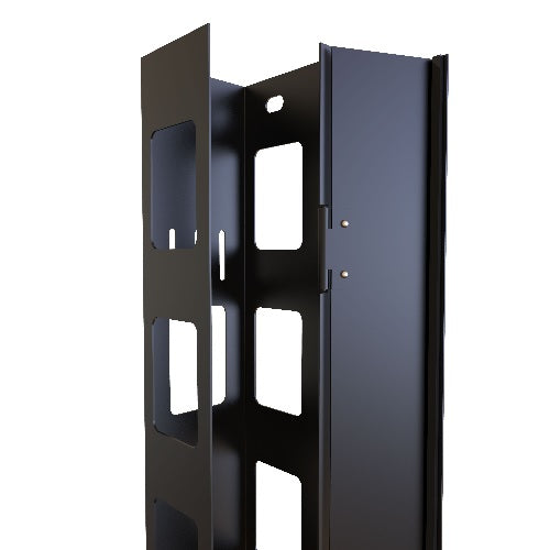 Hammond C4VCM Series, Vertical Cable Manager with Door, 24U