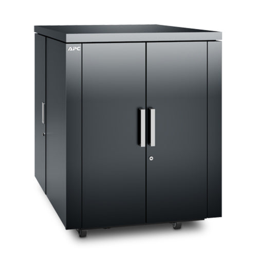 APC AR4018X431 rack cabinet 18U Freestanding rack Black