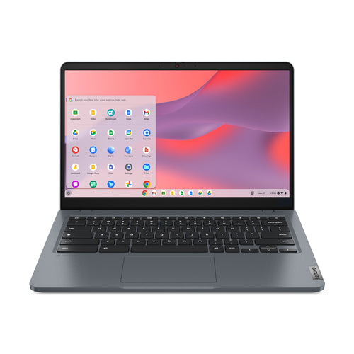 Lenovo 14e Chromebook Gen 3 N100 35.6 cm (14") Full HD 8 GB LPDDR5-SDRAM 64 GB eMMC Wi-Fi 6E (802.11ax) ChromeOS Grey