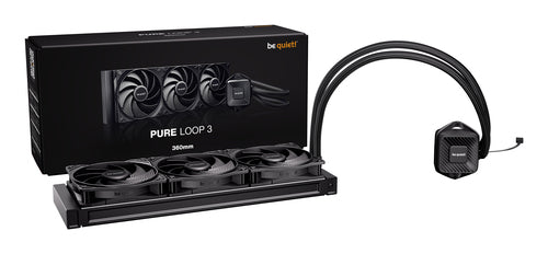 be quiet! PURE LOOP 3 Processor All-in-one liquid cooler 12 cm Black 1 pc(s)