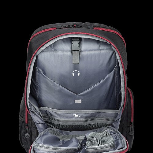 ASUS ROG XRANGER backpack Black/Red Nylon, Rubber