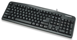 Manhattan 155113 keyboard USB Black
