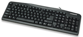 Manhattan 155113 keyboard USB Black