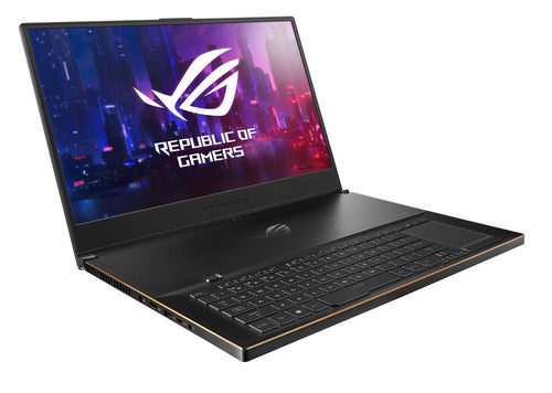 ASUS ROG Zephyrus S GX701GX-XB78 laptop Intel® Core™ i7 i7-9750H 43.9 cm (17.3") Full HD 32 GB DDR4-SDRAM 1 TB SSD NVIDIA® GeForce RTX™ 2080 Max-Q Wi-Fi 5 (802.11ac) Windows 10 Pro Black