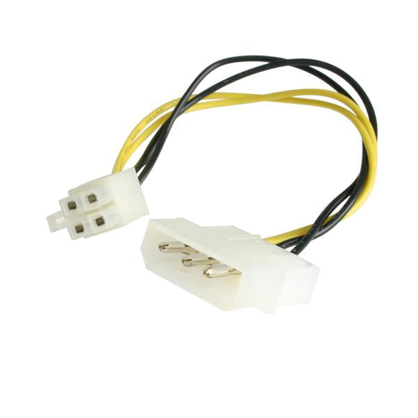 StarTech.com 6in LP4 to P4 Auxiliary Power Cable Adapter - TAA