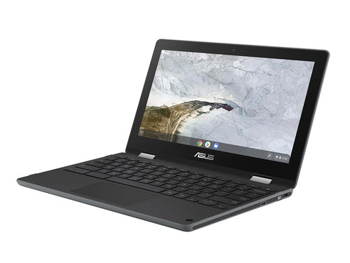 ASUS Chromebook Flip C214MA-Q1-CB laptop Intel® Celeron® N4000 29.5 cm (11.6") Touchscreen HD 4 GB 32 GB eMMC Wi-Fi 5 (802.11ac) ChromeOS Grey