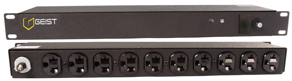 Vertiv Geist BRN100-1025TL power distribution unit (PDU) 10 AC outlet(s) 0U Black