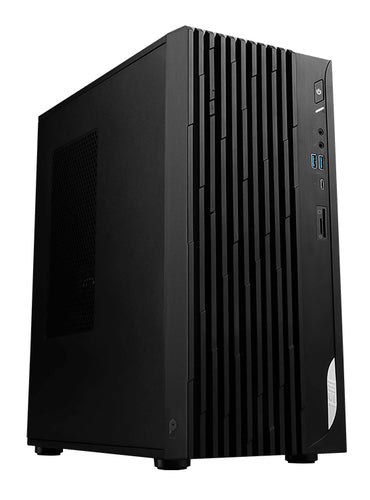 MSI Pro DP180 14ANVL-1023US PC Intel® Core™ i5 i5-14400F 16 GB DDR4-SDRAM 1 TB SSD NVIDIA GeForce RTX 5060 Windows 11 Pro Desktop Black