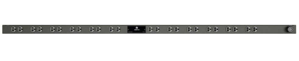 Vertiv MN01X4B0-24D203-2TL5A0A10-S power distribution unit (PDU) 24 AC outlet(s) Black