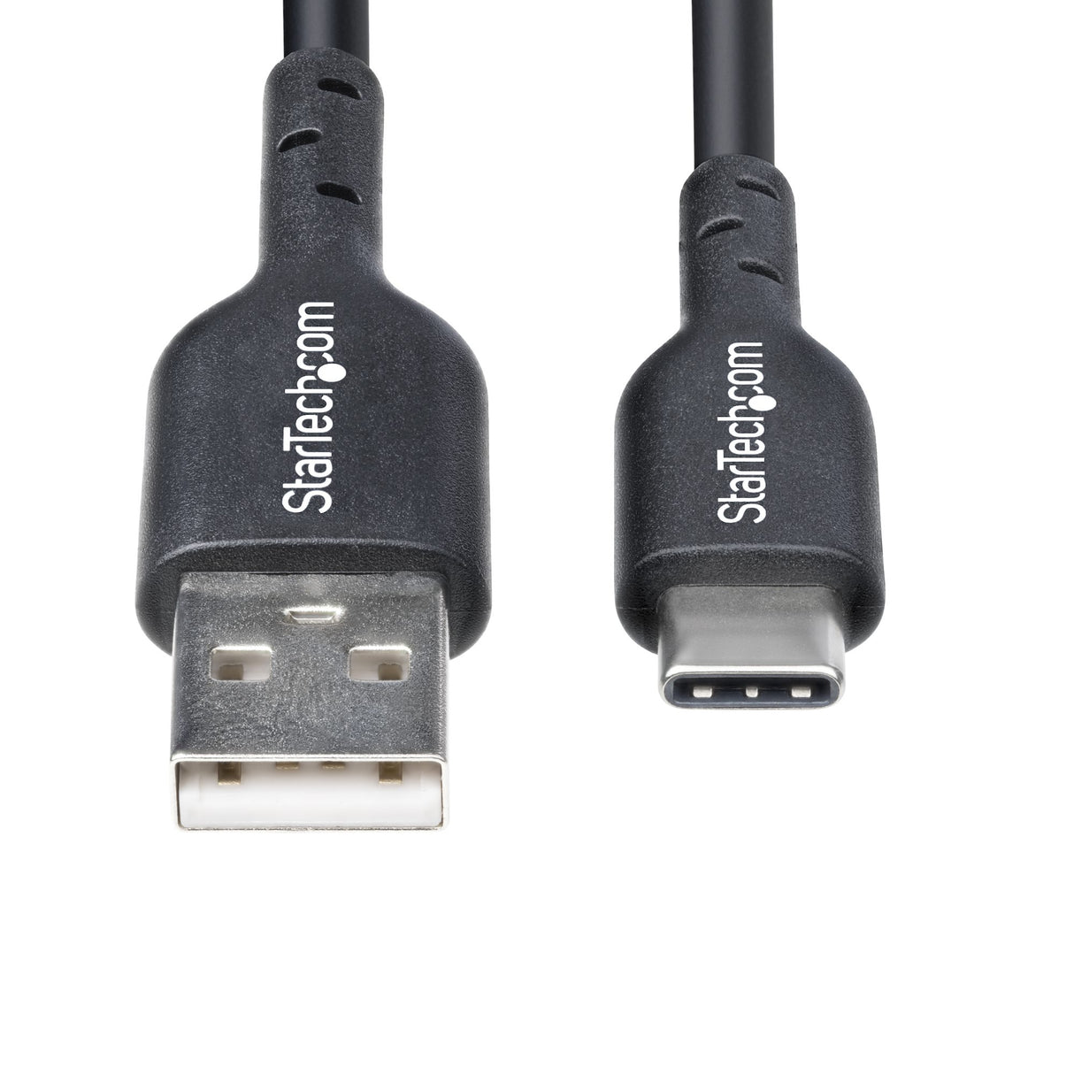 StarTech.com 10-Pack 6ft (1.8m) USB-A to USB-C Charging Cable, Charge & Sync, 3A, USB 2.0, TPE Jacket - Black USB Charging Cord