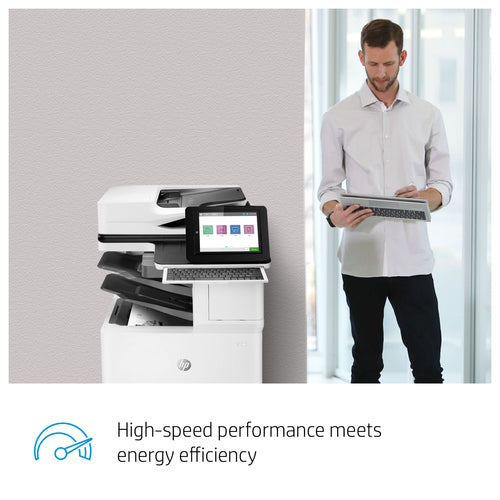 HP LaserJet Enterprise Flow LaserJet Enterprise M635z Multifunction Black and white Printer, Ethernet Only; Copier, Scanner