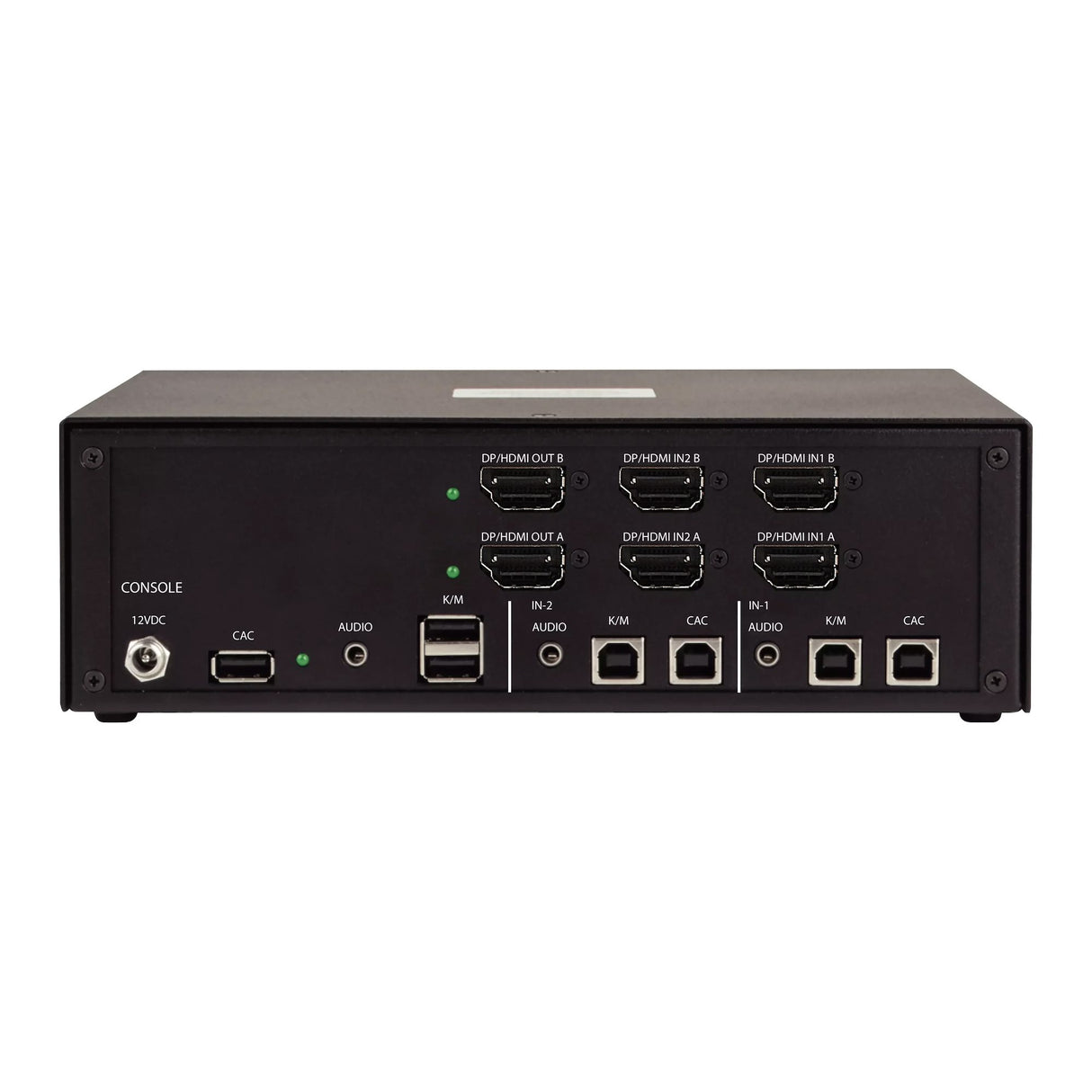 StarTech.com Secure 2-Port Dual-Monitor KVM Switch, HDMI or DisplayPort, 4K 60Hz, NIAP 4.0 Desktop KVM, Metal Housing, CAC Port, Made in the USA