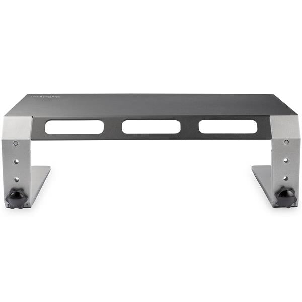 StarTech.com Monitor Riser Stand - Steel and Aluminum - Height Adjustable - For up to 32" (22lb/10kg) Displays