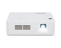 Acer C202i Standard throw projector 300 ANSI lumens DLP WVGA (854x480) White