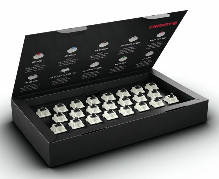 CHERRY MX Black Clear Top Switch Kit