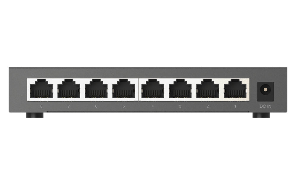 QNAP QSW-1108-8T-R2 network switch Unmanaged 2.5G Ethernet (100/1000/2500) Desktop Black