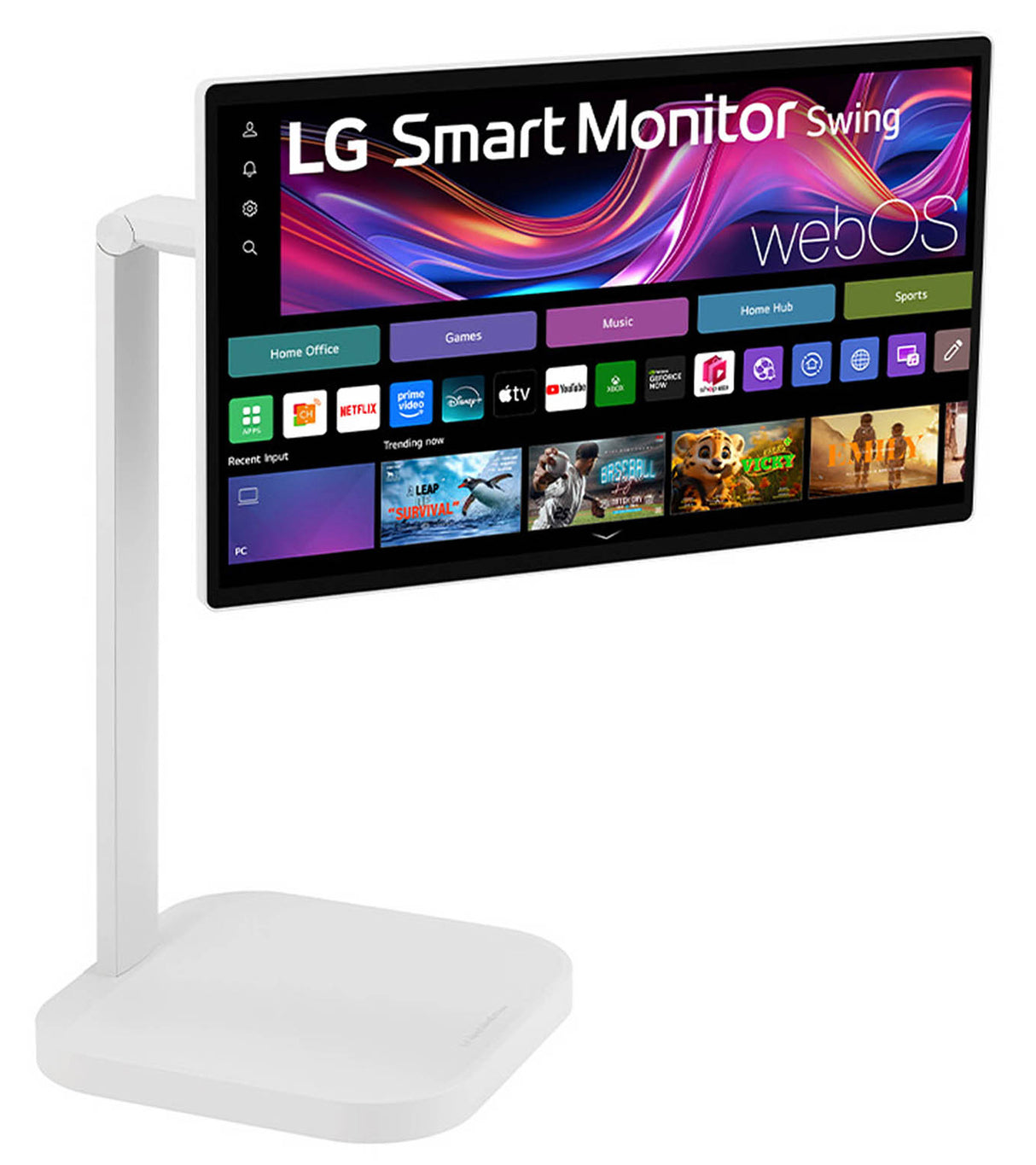 LG 32U889SA-W computer monitor 80 cm (31.5") 3840 x 2160 pixels 4K Ultra HD LCD Touchscreen Kiosk White