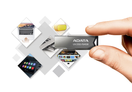 ADATA UV250 USB flash drive 16 GB USB Type-A 2.0 Silver