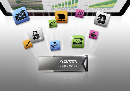 ADATA UV250 USB flash drive 16 GB USB Type-A 2.0 Silver