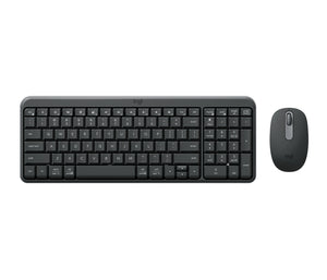 Logitech MK250 Compact Bluetooth Wireless Combo keyboard Mouse included Universal RF Wireless + Bluetooth QWERTY US English Graphite