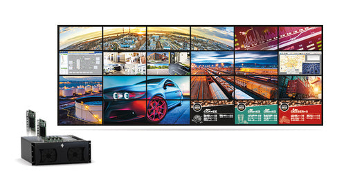 Matrox QuadHead2Go Q185 Multi-Monitor-Controller Card / Q2G-DP4K-C