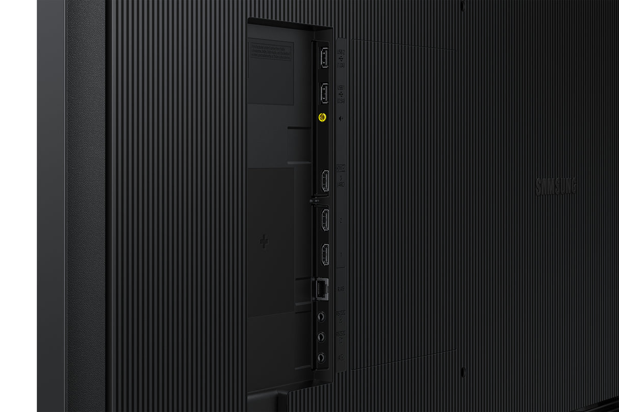 Samsung QB65C-N Digital signage flat panel 165.1 cm (65") LED 350 cd/m² 4K Ultra HD Black Built-in processor Tizen 7.0 16/7
