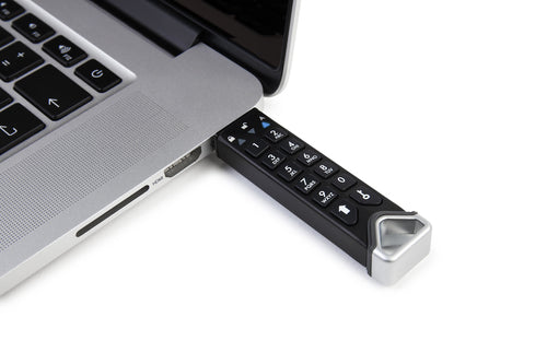 iStorage datAshur PRO2 8 GB | Secure Flash Drive | FIPS 140-2 Level 3 Certified | AES-XTS 256-bit hardware encryption | Password protected | Dust/Water-Resistant