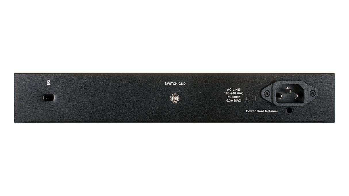 D-Link DGS-1024D network switch Unmanaged Gigabit Ethernet (10/100/1000) 1U Black, Silver