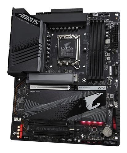 GIGABYTE Z790 AORUS ELITE AX Motherboard - Supports Intel Core 14th CPUs, 16*+2+1 Phases Digital VRM, up to 7600MHz DDR5 (OC), 4xPCIe 4.0 M.2, Wi-Fi 6E, 2.5GbE LAN, USB 3.2 Gen 2x2