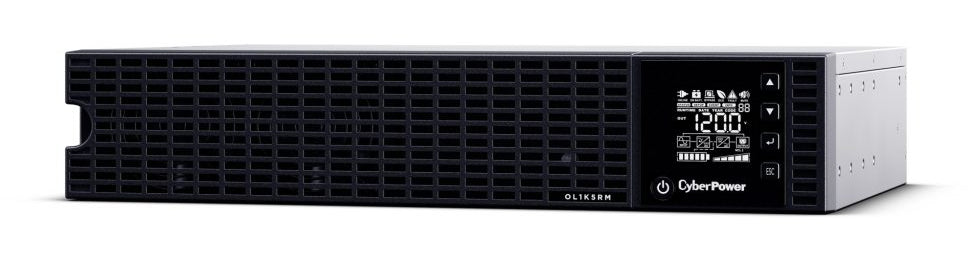 CyberPower Online S Series OL1K5RM uninterruptible power supply (UPS) Double-conversion (Online) 1.5 kVA 1200 W 8 AC outlet(s)