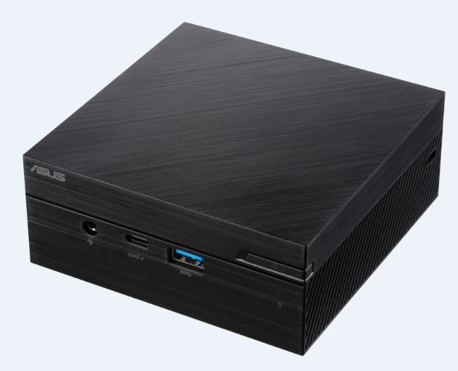 ASUS PN61-BB7024MT PC/workstation barebone 0.6L sized PC Black i7-8565U BGA 1528 1.8 GHz