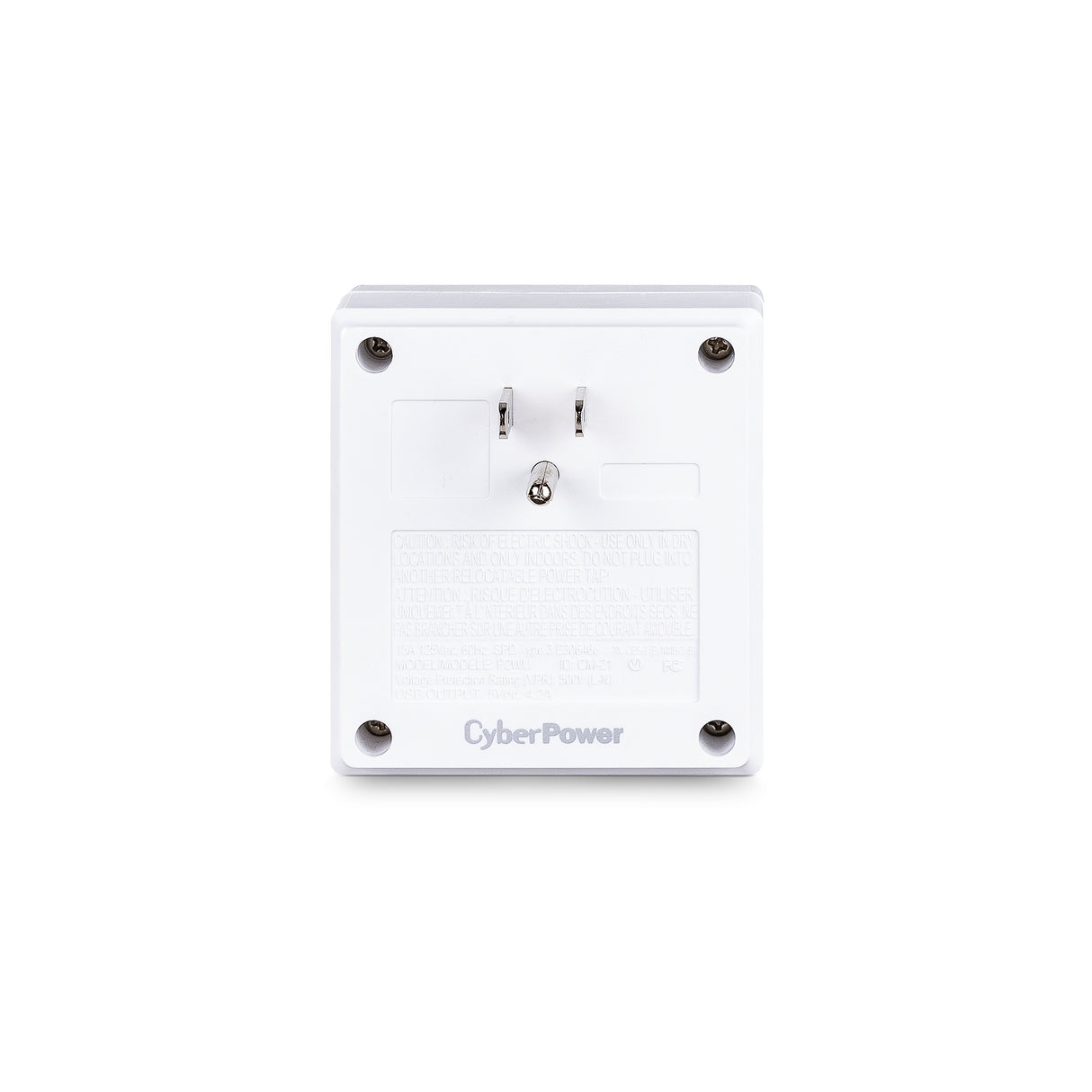 CyberPower P2WU surge protector White 2 AC outlet(s) 125 V