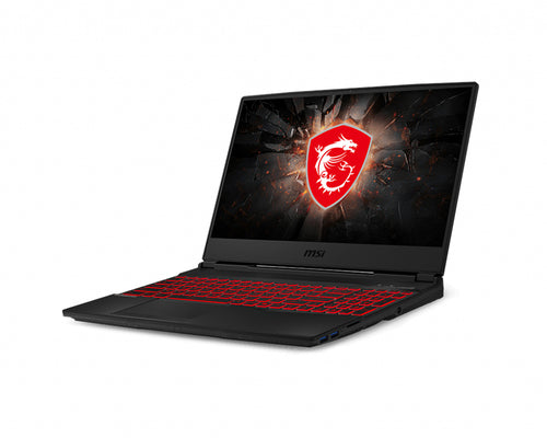 MSI Gaming GL65 9SD-057CA laptop Intel® Core™ i7 i7-9750H 39.6 cm (15.6") Full HD 16 GB DDR4-SDRAM 512 GB SSD NVIDIA® GeForce® GTX 1660 Ti Wi-Fi 5 (802.11ac) Windows 10 Home Black
