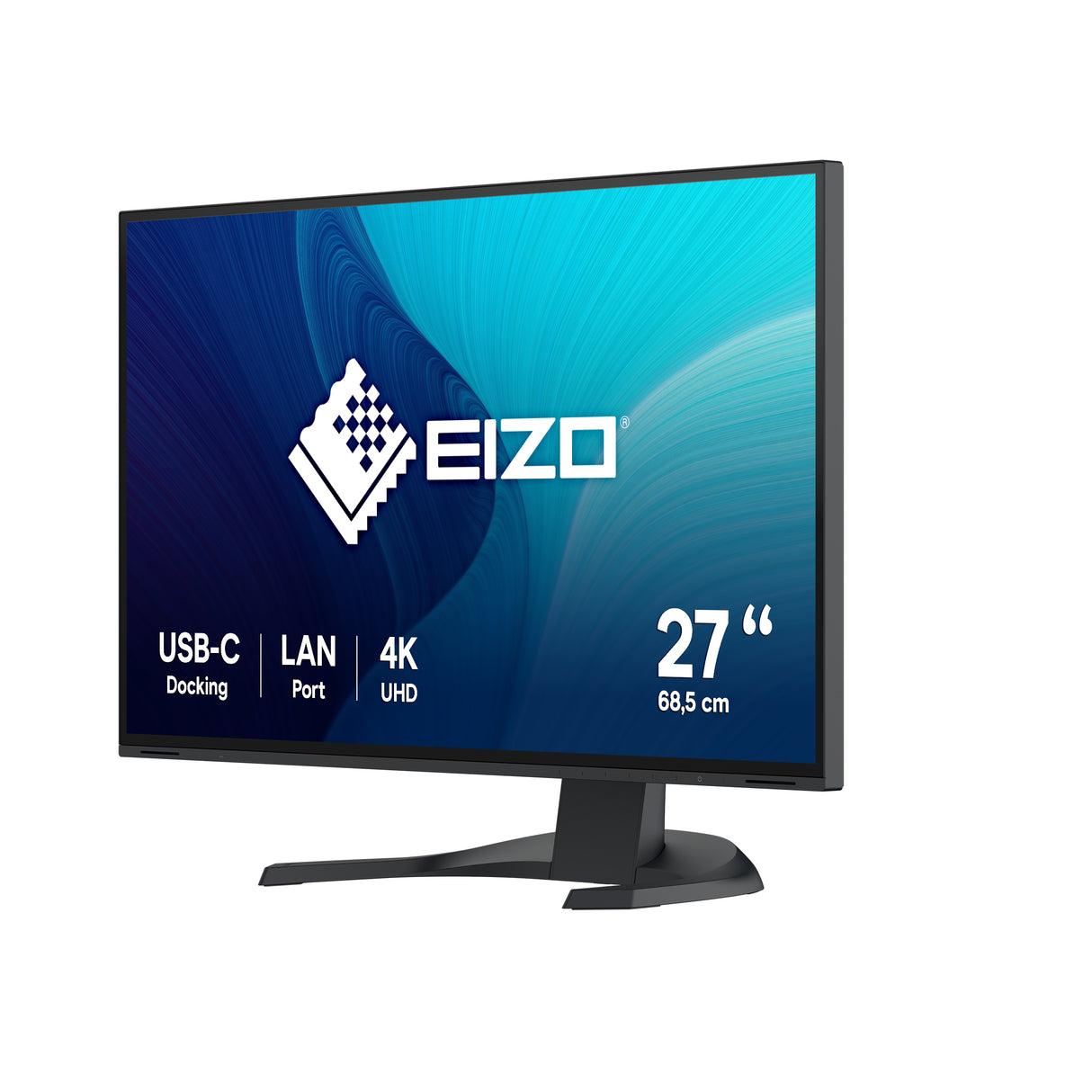EIZO FlexScan EV2740X-BK computer monitor 68.6 cm (27") 3840 x 2160 pixels 4K Ultra HD LCD Black