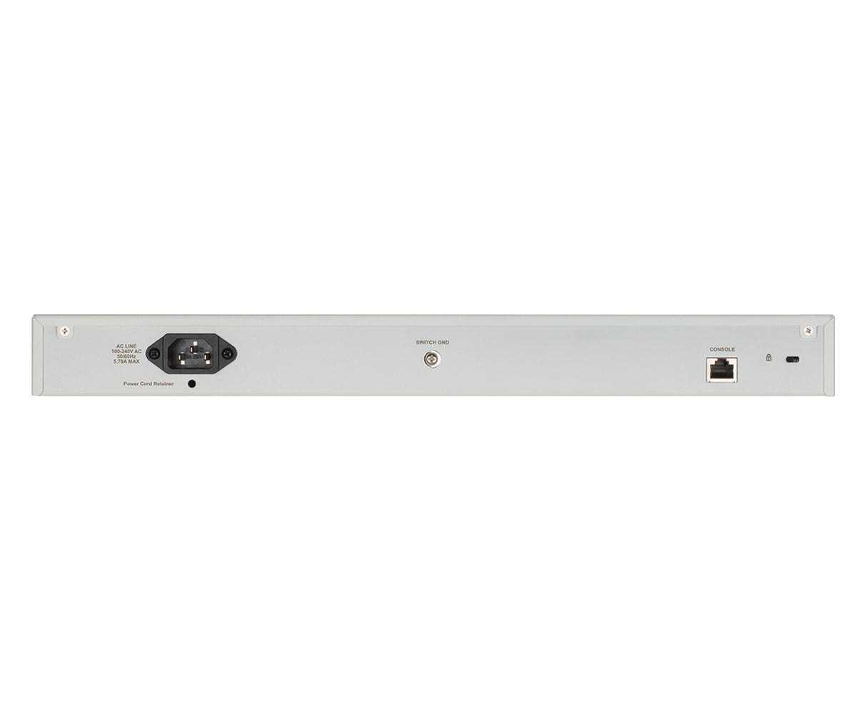 D-Link 52-Port Gigabit PoE+ Nuclias Smart Managed Switch including 4x 1G Combo Ports, 370W