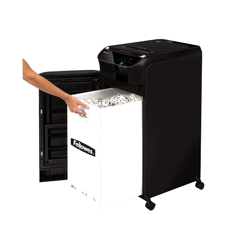 Fellowes 4657301 paper shredder Micro-cut shredding 22.9 cm Black