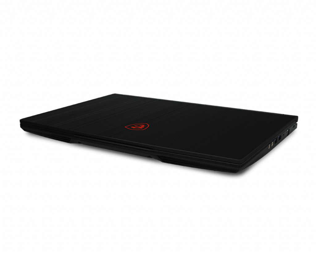 MSI Gaming GF63 9SC-060CA Thin Intel® Core™ i5 i5-9300H Laptop 39.6 cm (15.6") Full HD 8 GB DDR4-SDRAM 256 GB SSD NVIDIA® GeForce® GTX 1650 Max-Q Wi-Fi 5 (802.11ac) Windows 10 Home Black