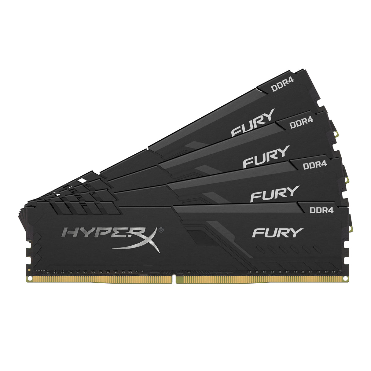 HyperX FURY HX424C15FB3K4/64 memory module 64 GB 4 x 16 GB DDR4 288-pin DIMM